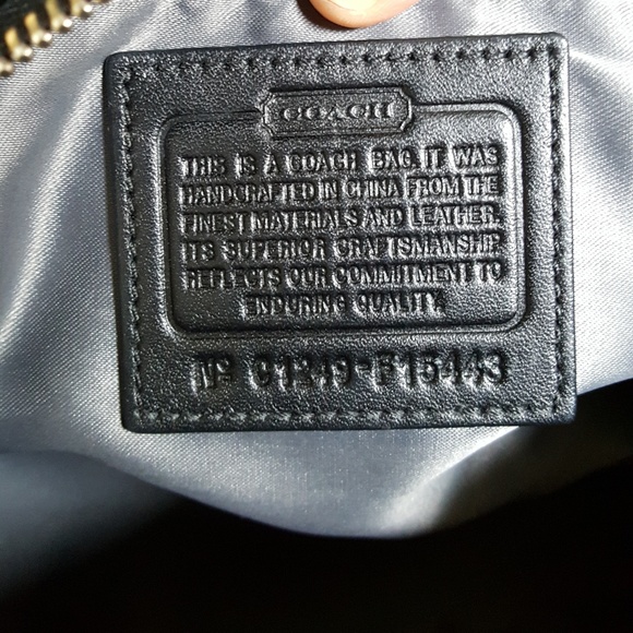 SOLD Coach Monogram Satchel Bag - Picture 7 of 8